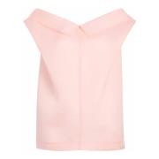 Silke Off-Shoulder Pink Bluse