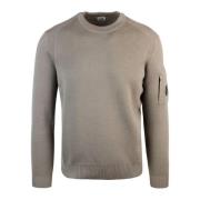 Regular Fit Sweaters i Dove Grey