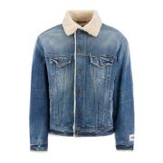 Denim Teddy Jakke Shearling Foring