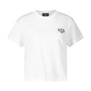 Logo Broderet Bomuld T-Shirt