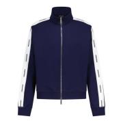 Bomuld Fleece Sportjakke Oversize Pasform