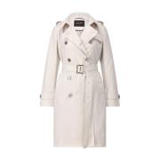 Klassisk Trenchcoat med dobbeltradet design