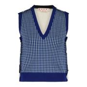 Ternede V-hals Sweater Vest