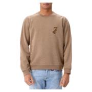 Brun Klassisk Logo Sweater