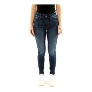 Mid Waist Skinny Fit Jeans