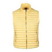 Puffer Vest med Nylon Skal