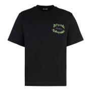 Ribbet crew-neck T-shirt