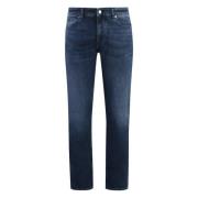 Slim Fit Jeans med Baglogo