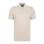 Letvægts sports polo skjorte beige