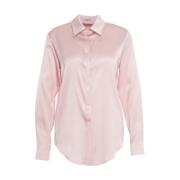 Rose Silkebluse Elegant Stil