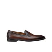 Herresuede loafers | brun