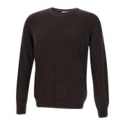 Brun Cashmere Uld Sweater