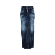 Denim Stretch Nederdel