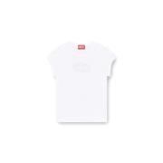 Logo Cut-Out Stretch Cotton T-Shirt