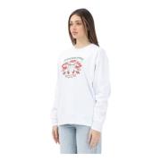 Cowboy Pizza Hvid Sweater