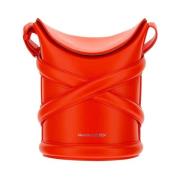 Curve Bucket Taske med Magnetisk Lukning