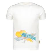 Bomuld T-shirt med Logo