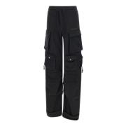 Sort Bomuldsfleece Jogger Bukser