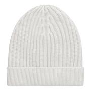 Kashmir Ribstrikket Beanie Hat