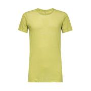 Bomuld Ribbet Hals T-shirt