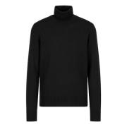 Sort Turtleneck Sweater Essentials Kollektion