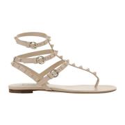 Rockstud Flip-Flop Sandaler Kvinder Læder