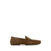 Klassiske Brune Ruskind Loafers