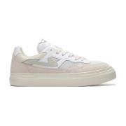 Suede Mix Sneakers med Lamella Tread