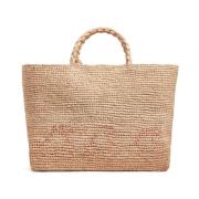 Raffia Shopper til Piger