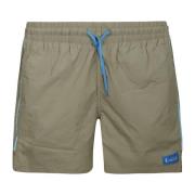 Solid Short Swimsuit med lommer