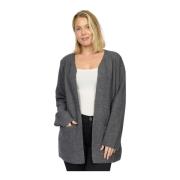 Åben-front Cardigan Larke.Ea24 Koks