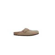 Tobak Nubuck Mule Flats