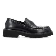 Spiked Loafers Sort AW24