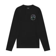 Mid Layers Tidsel Flora Trykt Crew Neck Sweatshirt