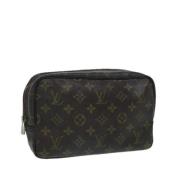 Pre-owned Canvas louis-vuitton-tasker