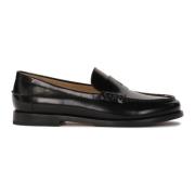 Sort alsidige slip-on halvsko