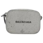 Pre-owned Laeder balenciaga-tasker