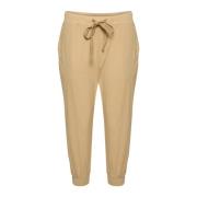 Kaffe Naya Capri Pants Classic Sand