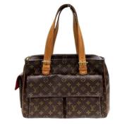 Pre-owned Canvas louis-vuitton-tasker