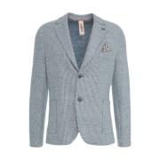 Blå Linned Blazer 'Jake'