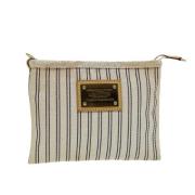 Pre-owned Canvas clutches