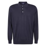 Klassisk Polo Shirt med Lange Ærmer