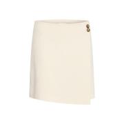 Cropped Skorts med knapdetaljer Birch