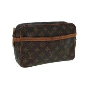 Pre-owned Canvas louis-vuitton-tasker