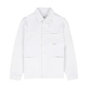 Heart Embroidery Workwear Jacket