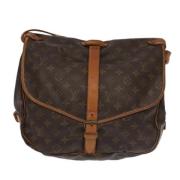 Pre-owned Canvas louis-vuitton-tasker