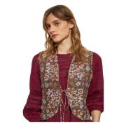 Blomsterprint vest