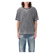 Forvitret Burnout T-shirt Grå SS25