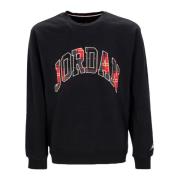 Rød Fleece Crewneck Sweatshirt