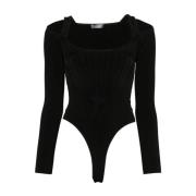 Stilfuld langærmet bodysuit